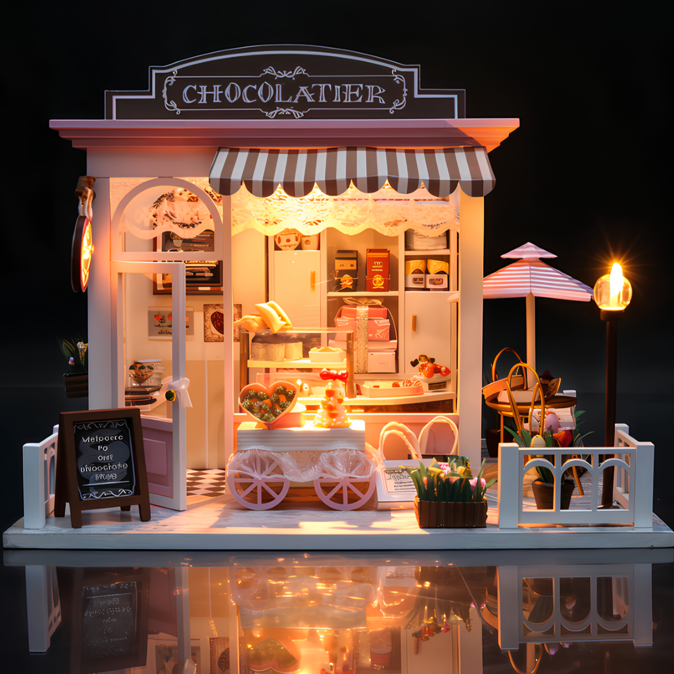 Maison Miniature Charlie et la Chocolaterie