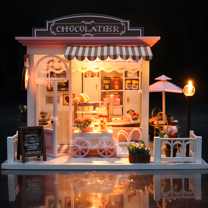 Maison Miniature Charlie et la Chocolaterie