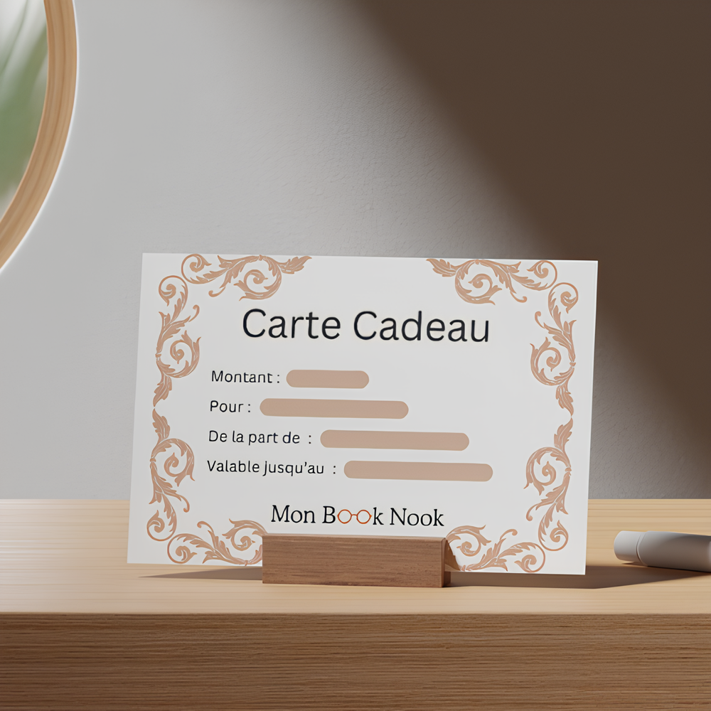 Carte Cadeau Mon Book Nook