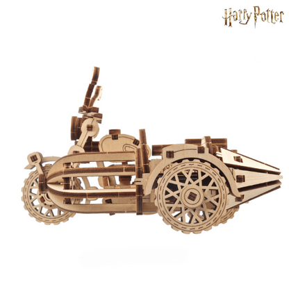 Puzzle Bois 3D Moto Volante Hagrid