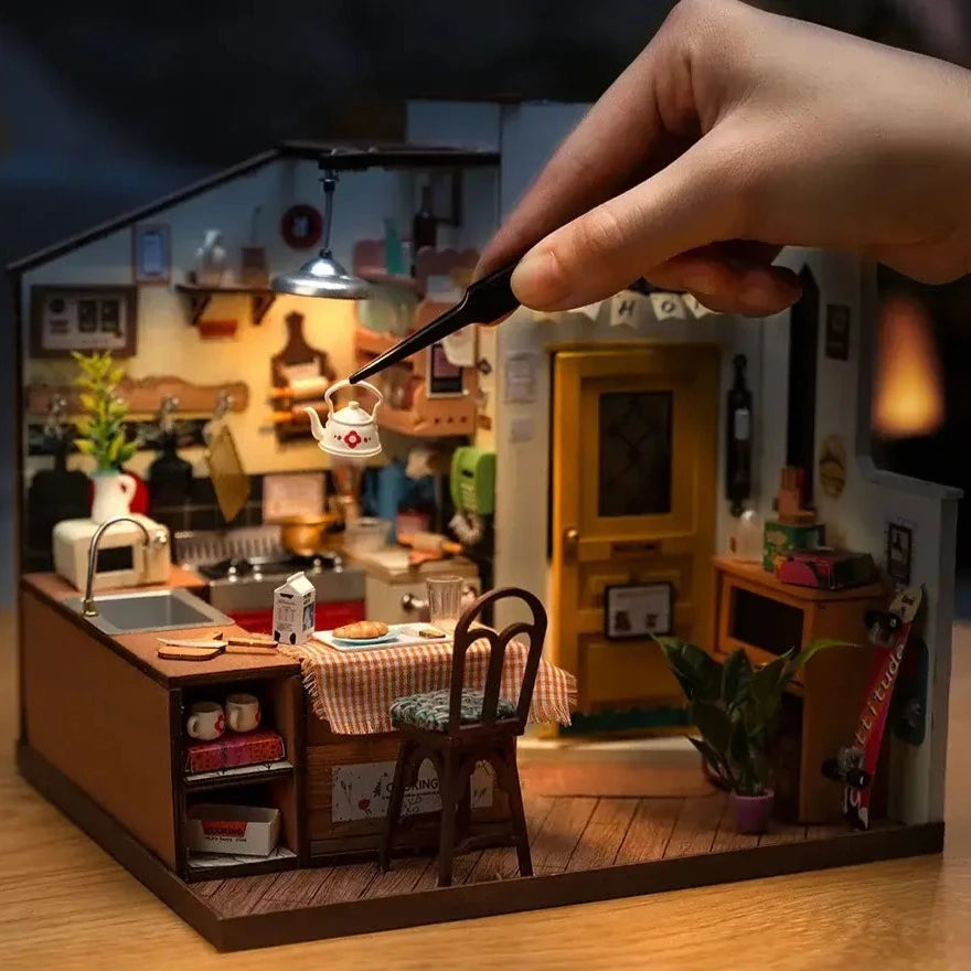 Maison Miniature à Construire La Chaumière Gourmande