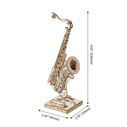 Puzzle Bois 3D Saxophone