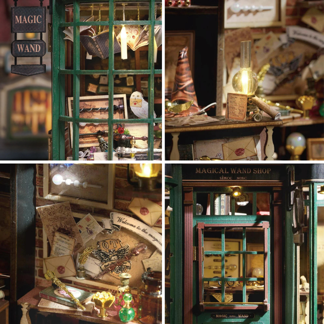 Book Nooks Magasin de Baguettes Ollivander