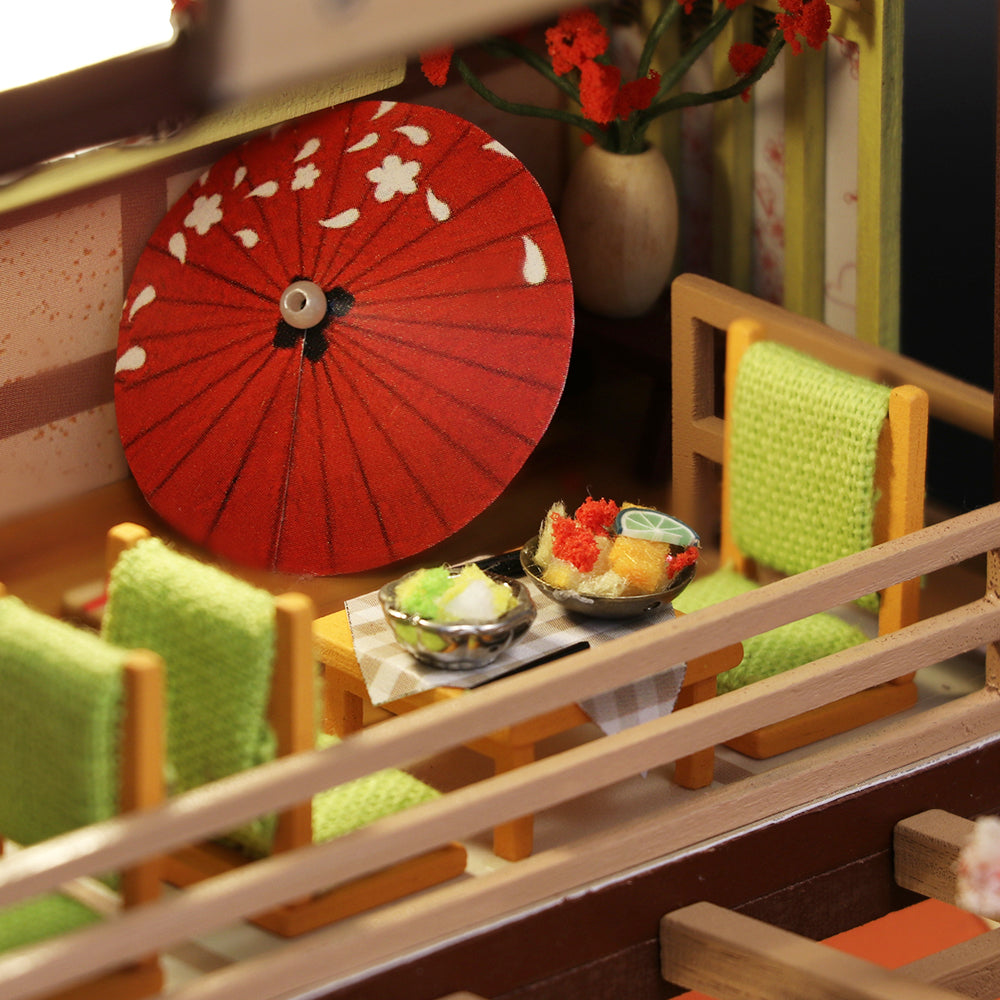 Maisons Miniatures à Construire Restaurent Sushi